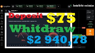 FXXTOOL-PRO V 1.4.0 || 100% Win guaranteed Deposit $75 Whitdraw $2 940,78 - Binary options 2020