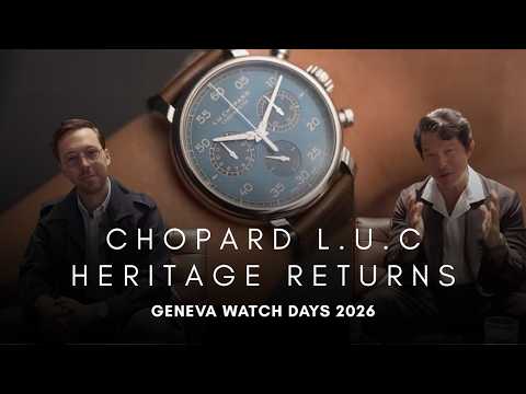 Chopard L.U.C 1963 Heritage: Chronograph, Regulator and Art of Case Making with Karl-Fritz Scheufele