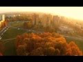 Podzimní Ostrava Poruba z ptačí perspektivy