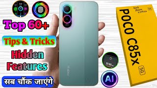 poco c85x hidden features, poco c85x tips and tricks