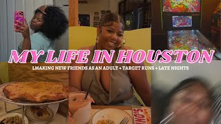 WEEKLY VLOG! Living in Houston Texas + Making new friends! + Target Runs + Late Nights