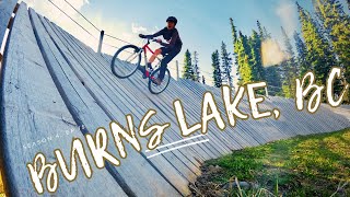Biking Burns Lake - Washington to the Start of the Cassiar