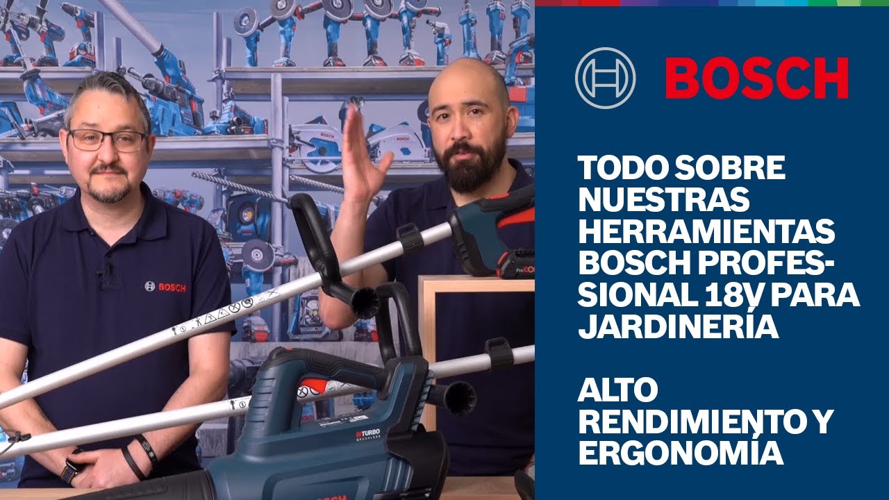 Todo sobre nuestras herramientas Bosch Professional 18V para