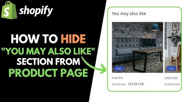 Shopify Dawn Theme: Hide "You May Also Like" Product Recommendations Section