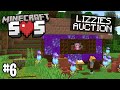I Got SCAMMED At LIZZIE&#39;S AUCTION.. | Minecraft SOS SMP | Ep.6