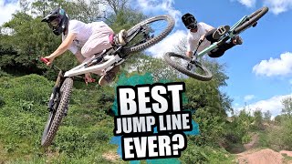 Celebrity THIS BIKE PARK HAS THIS SICKEST JUMP LINE EVER MADE! Net Worth