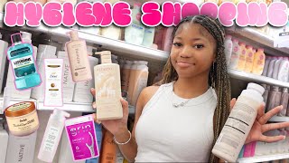 COME HYGIENE SHOPPING WITH ME! ‪♡ $150 haul, hygiene restock, essentials, target must haves!