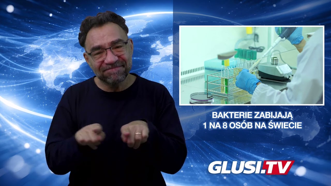 Bakterie zabijają 1 na 8 osób na świecie