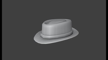 fedora model (timelapse)