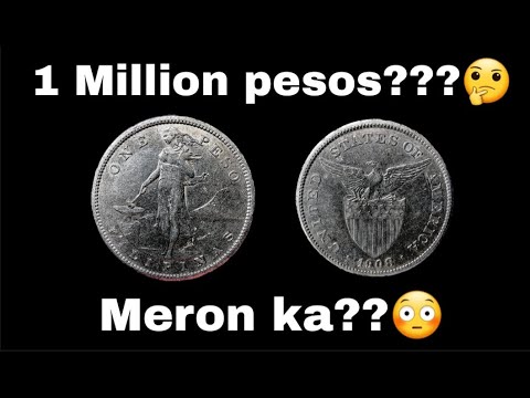 1 Peso U.S Administration 1908s, USPI 1 Peso Silver Philippines...