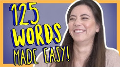 Learn 125 Intermediate German Words with Alisa! German Vocabulary Made Easy