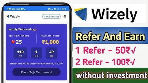 wizely App Refer And Earn- wizely App se paise kaise kamaye without investment