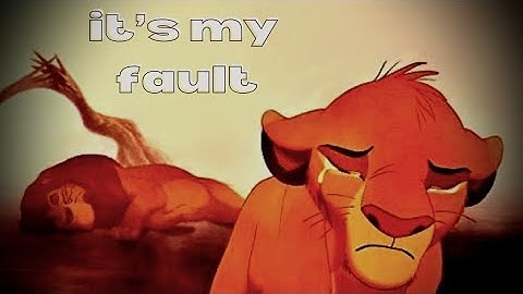 it’s my fault | sad multifandom