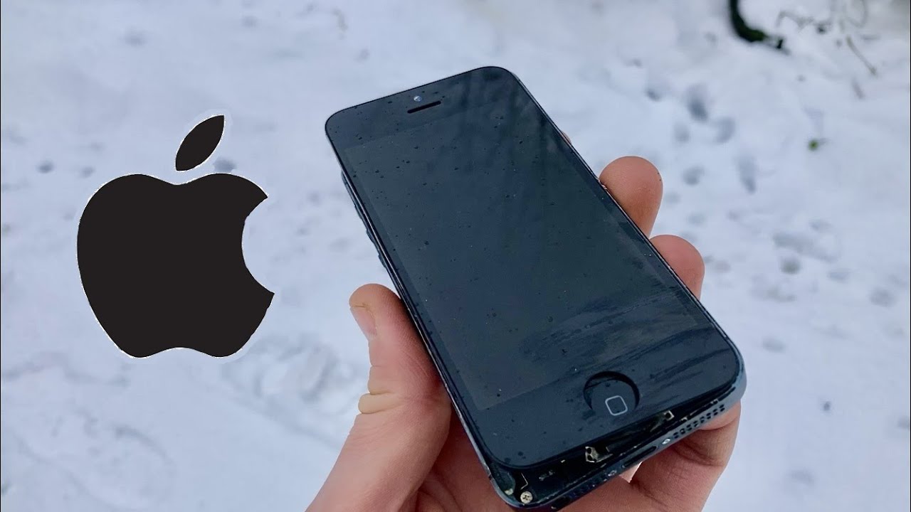 Протыкаем вздувшийся аккумулятор iPhone. Что будет?! - YouTube