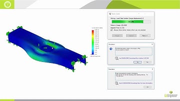 SOLIDWORKS Simulation - Nonlinear Reverse Engineering of Ornamental Fence