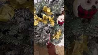 Christmas Tree Decor from the Dollar Tree