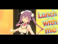 『 Lunch with me  / 桃鈴ねね 』を歌うかわいいトワ様【ホロライブ歌切り抜き】