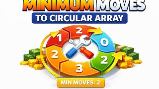 3776. Minimum Moves to Balance Circular Array | Leetcode contest 488 | C++ | Solution