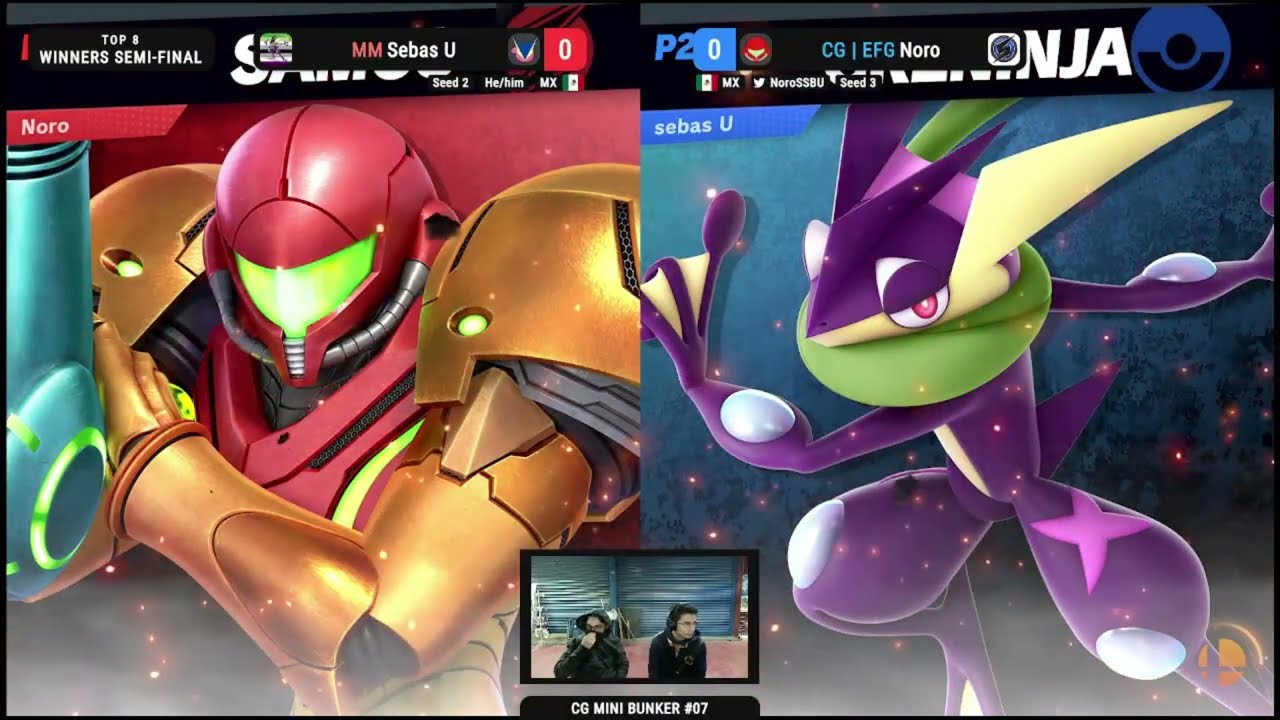 CG mini Bunker #07 - Singles Bracket - Winners Semi-Final - Sebas U vs Noro