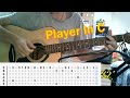 PLAYER IN C TAB GUITAR Easy Version For Beginners!