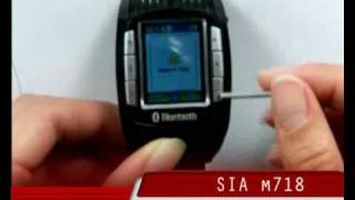SIA M718 watch phone: montre téléphone