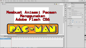 Membuat Animasi Pacman Menggunakan Adobe Flash CS6