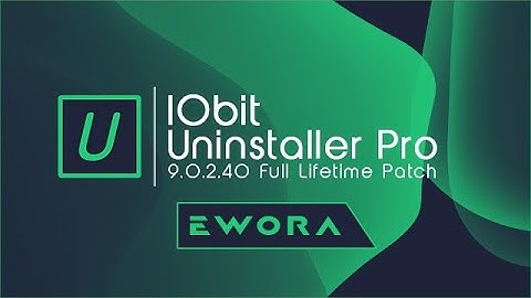 iObit uninstaller 9 key 2019
