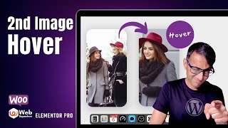 Show Second Product Image on Hover  WooCommerce  CSS  Elementor Wordpress Tutorial