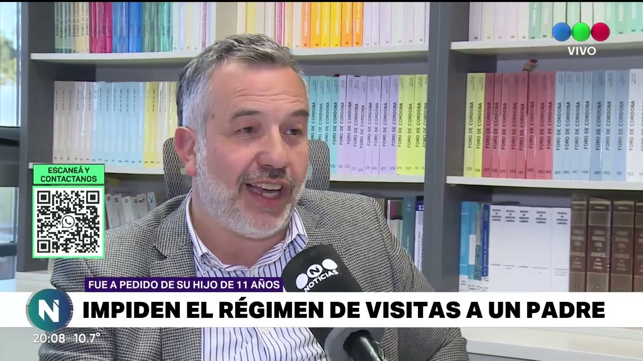 IMPIDEN EL RÉGIMEN DE VISITAS A UN PADRE