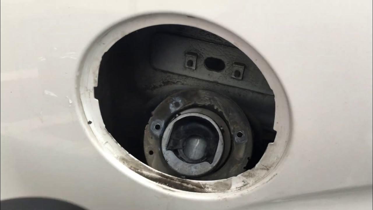 How to replace fuel door F150, f150 fuel door replacement *EASY PEASY