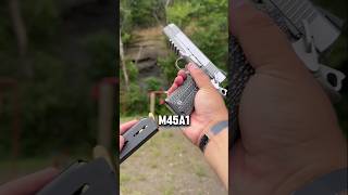 Why did US Marines Ditch M45A1 Pistol? 😑 #shorts