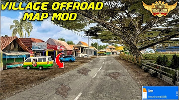 🌴Map Mod Bussid 3.7 - Best Village Offroad Mod For Bus Simulator Indonesia।Bussid Mod Map।Mod Bussid