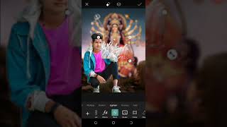 New Creative Photo Edit Durga Puja Editing 2021 Ka PicsArt App Se Shrot video screenshot 4