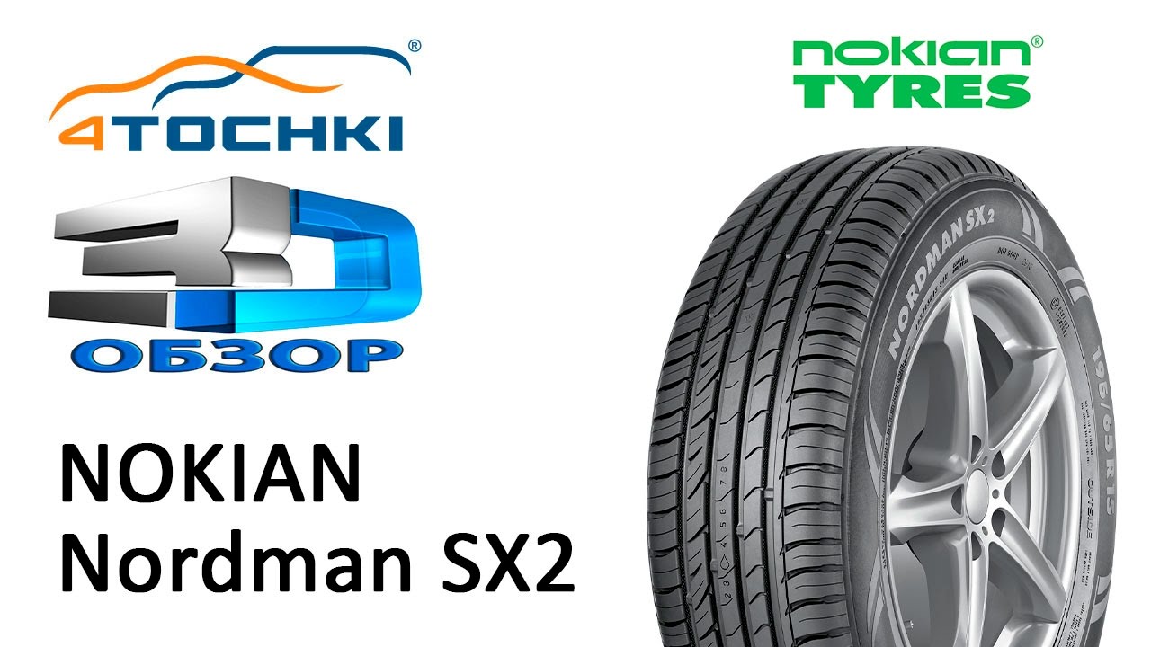 3D-обзор шины Nokian Nordman SX2