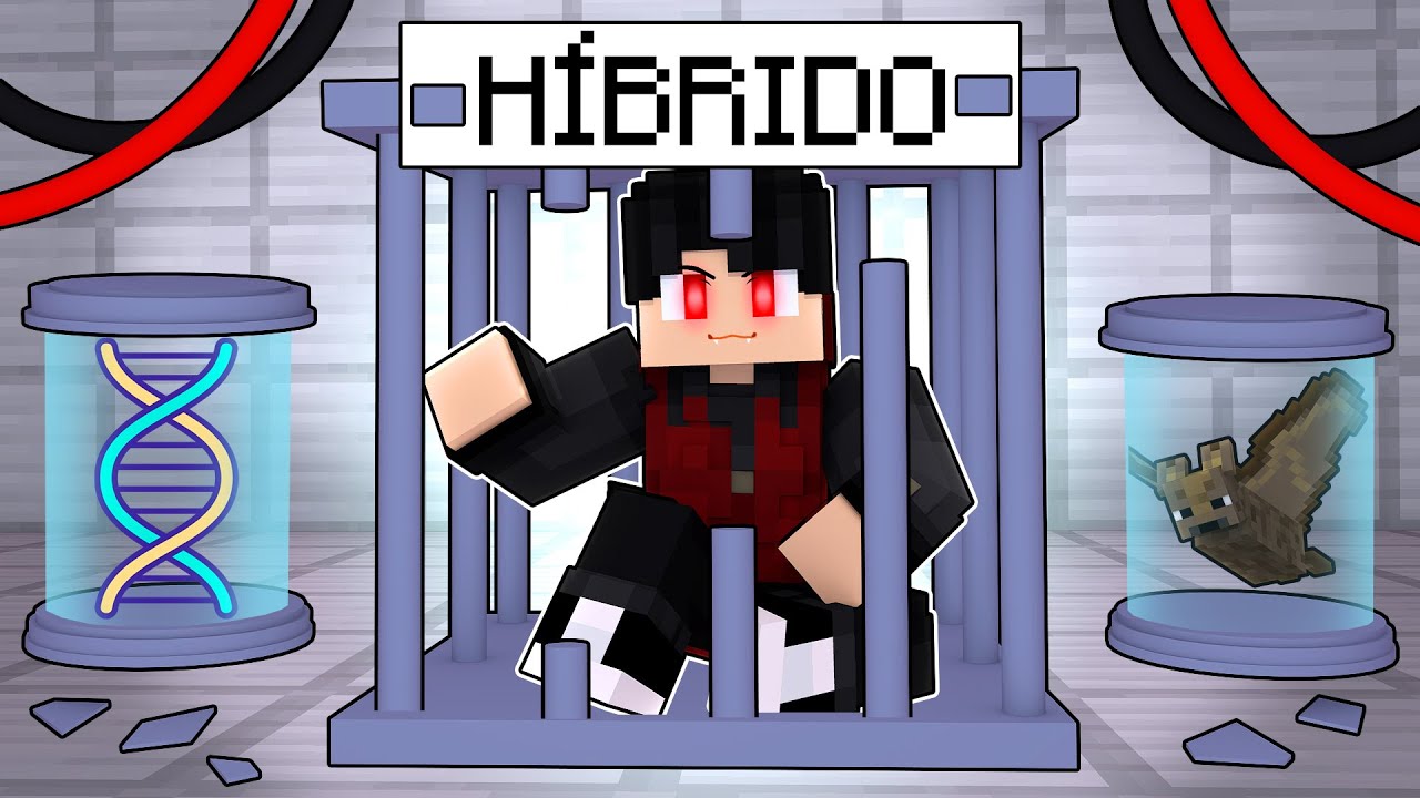 P3DRU virou um HÍBRIDO DE VAMPIRO no Minecraft por 24 HORAS