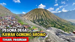 PESONA DESA KAWAH GUNUNG BROMO !! SUASANA DESA SUKU TENGGER BROMO - Cerita Desa Bromo, Jawa Timur