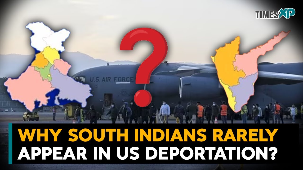 Why Do South Indians Rarely Appear on US Deportation Flights?