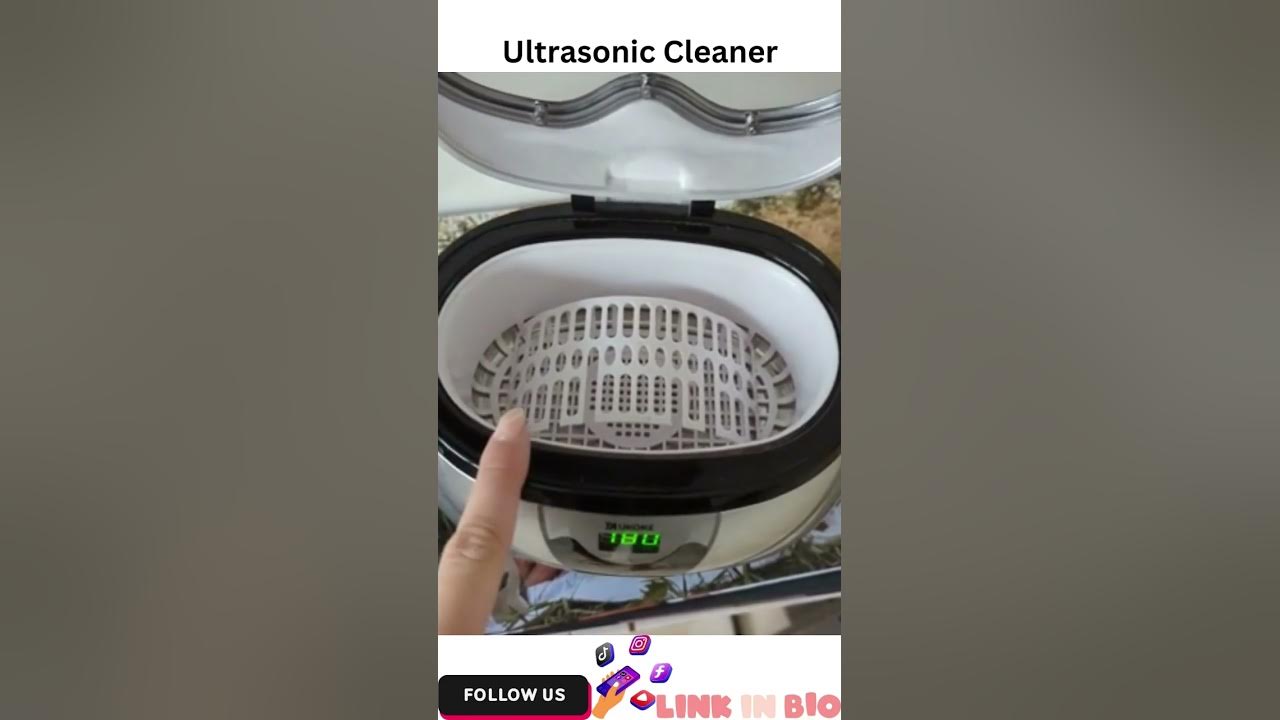 Ultrasonic Cleaner, UKOKE 3800S Professional Ultrasonic Jewelry Cleaner