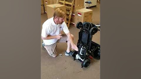 Transformer Auto Folding Scooter: Syncing your remote