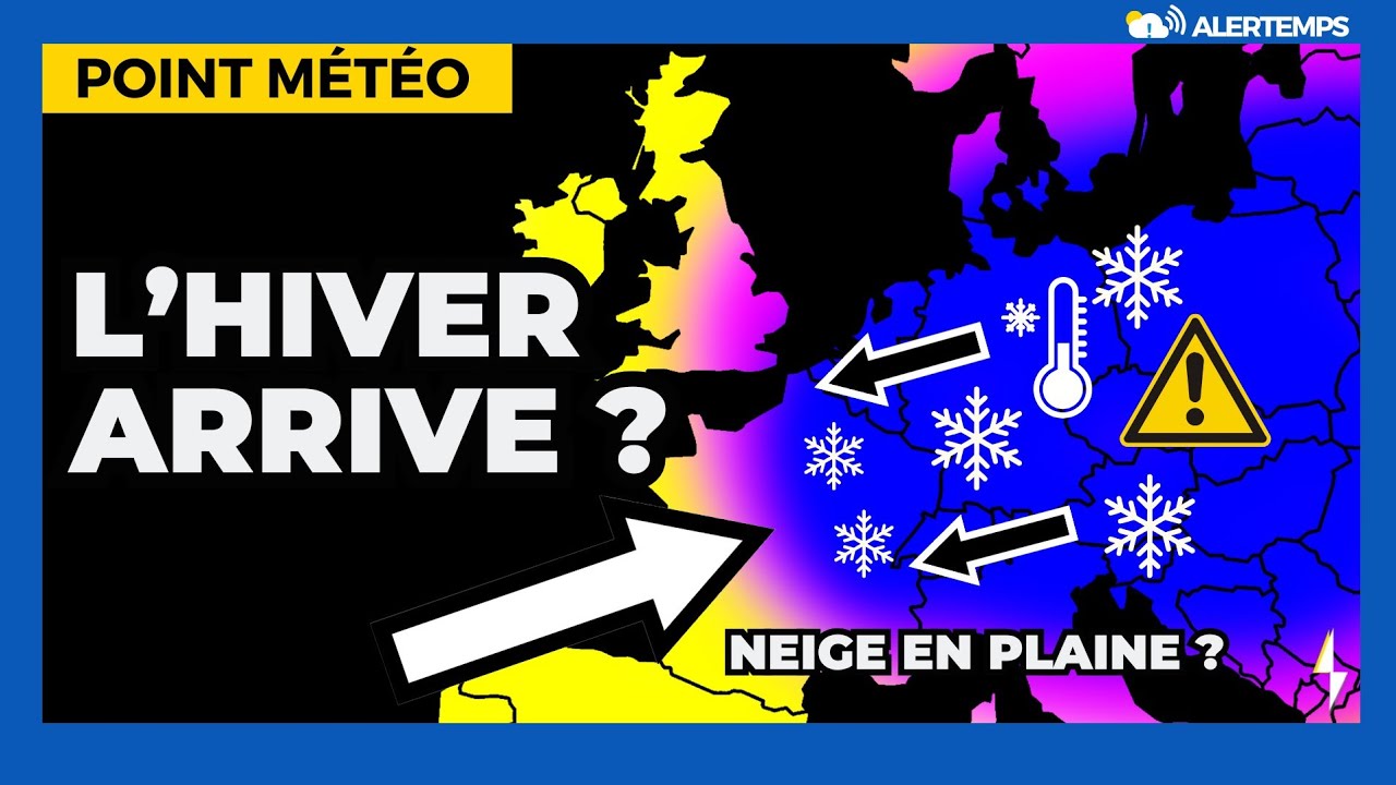 L'HIVER arrive en force ! Un FROID POLAIRE va ARRIVER sur LA FRANCE ces ...
