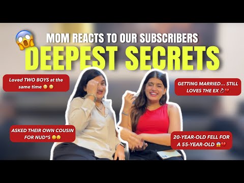 My mom got so *Awkward with your questions* bhai 😭😭😭