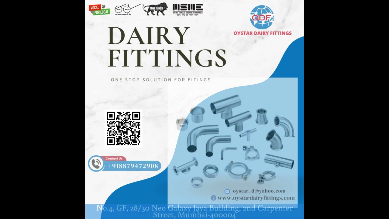 DAIRY FITTINGS | OYSTAR DAIRY FITTINGS | ODF  