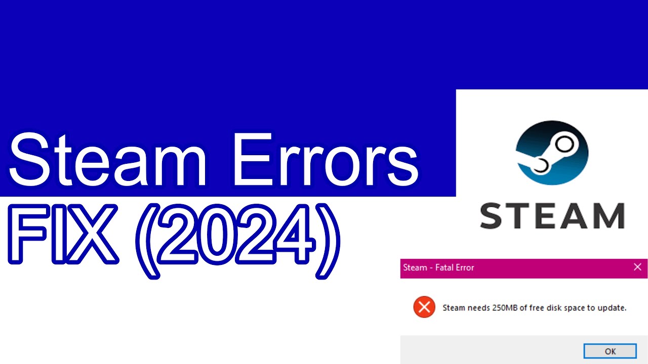2024 Easy Fix For Steam Games Not Loading Or Downloading - YouTube