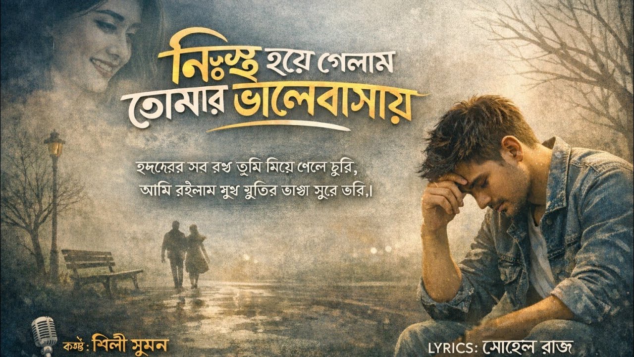নিঃস্ব হয়ে গেলাম তোমার ভালোবাসায় | Sad Love Song 2026 | Heart Touching Bangla Song | Abinashi Sur