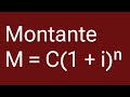 💰 Como calcular MONTANTE em juros compostos