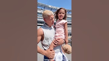 Triple H Meets Cody Rhodes Daughter Backstage in Heartwarming Video at WWE SummerSlam 2025 #wwe