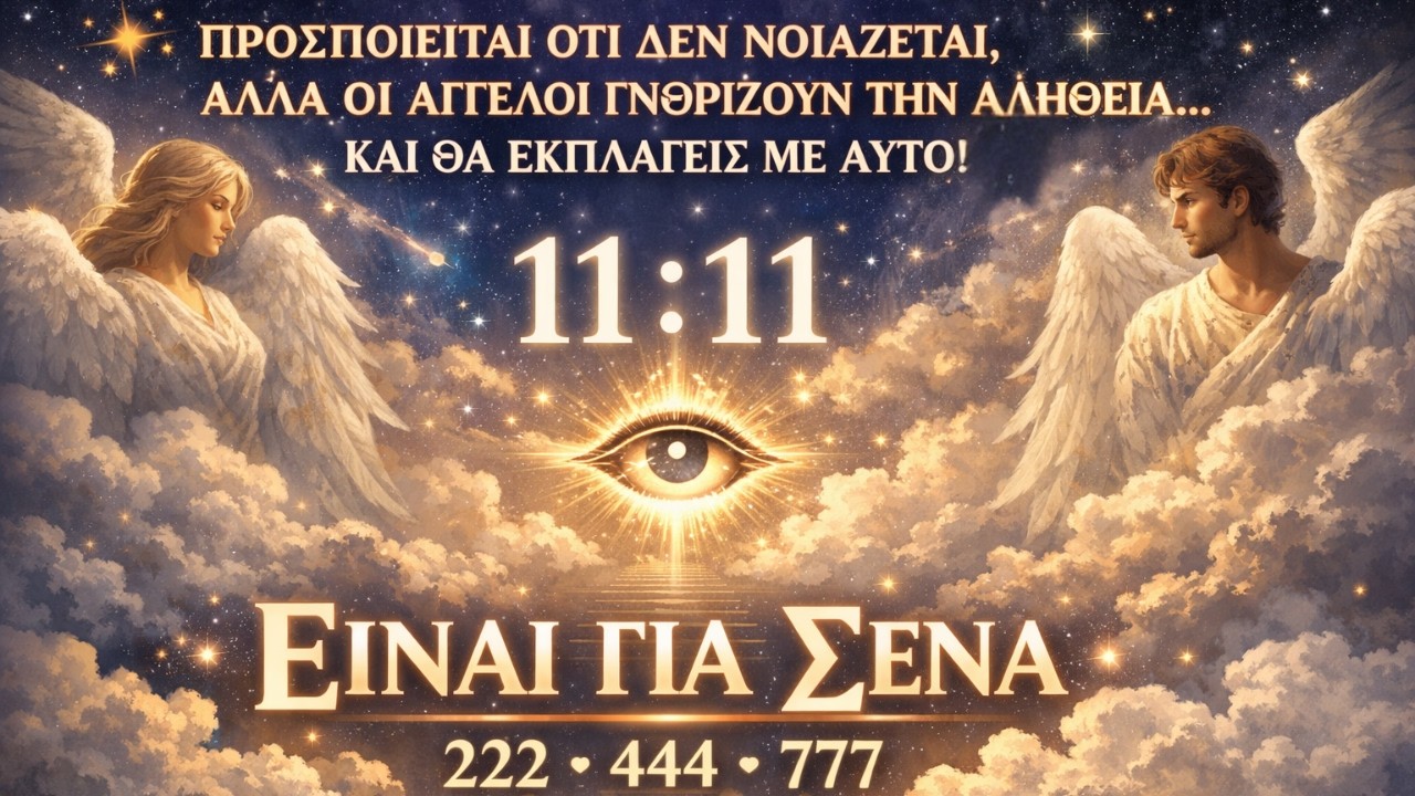 💫 ΠΡΟΣΠΟΙΕΙΤΑΙ ΟΤΙ ΔΕΝ ΝΟΙΑΖΕΤΑΙ, ΑΛΛΑ ΟΙ ΑΓΓΕΛΟΙ ΓΝΩΡΙΖΟΥΝ ΤΗΝ ΑΛΗΘΕΙΑ… ΚΑΙ ΘΑ ΕΚΠΛΑΓΕΙΣ ΜΕ ΑΥΤΟ!😱