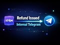 Stripe Refund Issued Get Instant Telegram Alerts