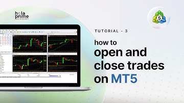 How to Open and Close Trades on MT5 | Hola Prime