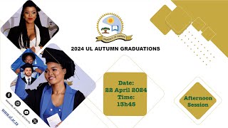 2024 Autumn Graduation Ceremony | 22 April 2024 | Afternoon Session